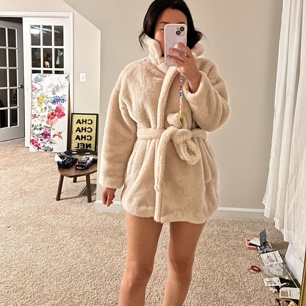 Weekend MaxMara wool robe coat. S - Picture 2 of 16